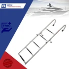 Stainless Steel Folding Ladder Telescoping 400 Lb. Limit 2 STEP+3 New. Price: $76.58.