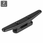 Sea-dog 043050-1 Black Nylon 5" Open Base Cleat/pair Seadog New. Price: $13.00.