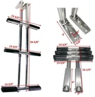 Pactrade Marine 3 Step Stainless Steel Telescopic Boat Dive Ladder New. Price: $219.95.