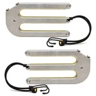 Avalon Pontoon Boat Wakeboard Rack Arms 127132 Aluminum 11 X 5 7/8 Inch (pair) New. Price: $160.19.