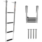 4 Steps Boat Ladder Stainless Steel Telescoping Swim 900 Pound Capacity New. Price: $58.99.