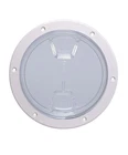 Beckson DP60-W-C Inch White And Clear Screw Out Smooth Deck Plate New. Price: $42.86.