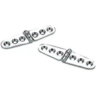 Seachoice 33831 Chrome-plated Cast Brass Strap Hinges 6 In. X 1-1/8 New. Price: $23.75.