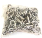 1" Solid Eye Snap Hook For Webbing - Nickle Plated Awning Clips Lot Of 50 New. Price: $74.89.