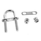 Marine City 316 Stainless Steel Welded Plate U-bolt With Nuts & Washers (1 Pc) New. Price: $33.00.