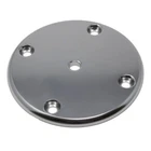 Taco Marine 4" Round Radiused Edge Hole Pad Mill Finish F32-4440AEY New. Price: $18.95.