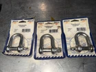 3 Sea Dog Ring Anchor Shackle Stainless Steel 7/16 Screw Clevis Pin 147012-1 New. Price: $81.50.