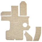 Cobalt Boat Non-skid Deck Mats 144627 Beige Woven Vinyl (set Of 6) New. Price: $824.80.