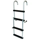 Folding 4-STEP Pontoon Boat Ladder 43.5 Inch Marine Dock Swim Platform New. Price: $117.42.