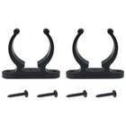 Lbtodh 2 Pcs Boat Hook Holder Nylon Ladder Clip 38 Mm / 1.5 Inch, Black New. Price: $13.21.