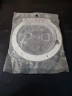 Beckson 6" Clear Center Pry-out Deck Plate White New. Price: $5.00.