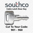 Southco Mobella Marine Boat Cabin Latch Door Key Cut To Code 901 - 960 New. Price: $6.99.
