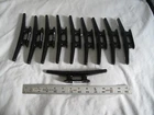 (10) New 8" Black Nylon Dock Cleats Open Base Marine Boat Anchor Tie Down. Price: $40.90.
