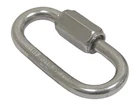 Qmh 7350S-50 T316 Marine Grade Stainless Steel 3/16" (5MM) Quick Link Carabiner New. Price: $14.95.
