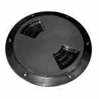 Sea-dog Quarter-turn Textured Deck Plate W/internal Collar Black. 336357-1 New. Price: $27.97.