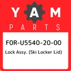 F0R-U5540-20-00 Yamaha Assy. (ski Locker Lid) F0RU55402000, New Genuine Oem. Price: $163.94.
