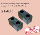 2 Pack Loading Dock Bumpers 6 Rubber Boat Warehouse Trailer Truck Bolt On New. Price: $20.79.