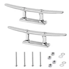 Atibin Kayak Deck Boat Cleat Marine Mooring Steel 6INCH 2PCS, White Nickel New. Price: $32.95.