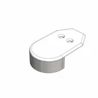 Taco Marine 1-9/16 Rub Rail End Cap F90-0002WN White Plastic New. Price: $12.95.