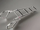 4 Step Pontoon Boat Ladder Stainless Rear Entry Over Platform Inboard Mount New. Price: $69.00.
