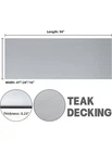 Fullfire Eva Foam Boat Decking Marine Mat Carpet Sheet 96 X 16 Grey Gray New. Price: $35.10.