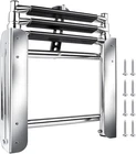 Pontoon Boat LADDER,3 Step Telescoping Under Platform Slide Silver New. Price: $89.43.