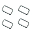 Marine Boat Stainless Steel 1/4" Rectangle Ring 1200 Lbs Wll Yacht Sailing Pcs New. Price: $15.50.