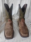 Justin Mens Steel Tow Western Cowboy 10.5 Boot Pre-owned. Price: $49.99.