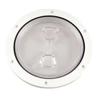 Beckson Inspection Port / Deck Plate 6" Screw Out Clear New. Price: $33.99.