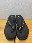 Volatile Turquoise Western Flip Flops Wedge Sandal Thongs Slide Heel Platform 10 Pre-owned. Price: $29.99.