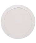 Beckson DP85-W 8" Deck Plate White Screw-out Pry-out Watertight Access New. Price: $46.40.