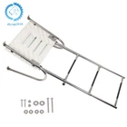 Telescoping Boat Ladder Stainless Steel 3 Step With Platform 2 Handrails New. Price: $108.32.