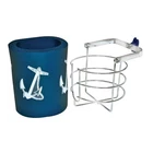 Chrome Plated Brass Swinging Drink Holder With Foam Thermal Insulator For Boats New. Price: $17.30.