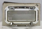 # PW512 New Found Metals Tri-matrix Rectangular Self Sealing Portlight 5" 12" Used. Price: $125.00.