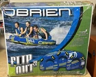 New Obrien Flip Out Towable 3-PERSON Water Tube Fully Covered 94 X 44. Price: $199.90.