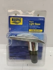 Marpac Light Base Plug-in 2 Pin Socket Chrome Plated (7-0370) Atwd Style New. Price: $17.00.