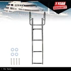 4 Step Stainless Steel Telescoping Boat Ladder With Pedal & Hand Railing New. Price: $69.56.