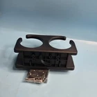 Used Extreme Max 3005.5695 Two-cup Drink Holder With Rail Mount Open. Price: $19.00.