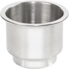 Whitecap Industries S-3511C Stainless Steel Flush Drink Holder 3-7/8 Cutout New. Price: $32.00.
