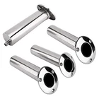 4PC 30 Heavy Duty Stainless Steel Flush Mount Fishing Rod Pole Holders W/ Drain New. Price: $63.99.