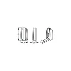 671497-1 Sea-dog Folding Coat Hook, A=1-3/16", B= 9/16", C=2", #8 Fh New. Price: $25.03.