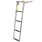 Garelick 49.518 Telescoping Step Ladder 43 1/2" Stainless Steel Marine Boat New. Price: $71.96.