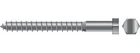 Seachoice SC1285 Stainless Steel Hex Head Lag Screws 3/8 6 Per Bag New. Price: $41.31.