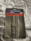 Attwood Pair Stainless Steel Strap HINGES-6 1-1/8 New. Price: $10.00.
