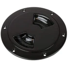 Sea-dog Abs Deck Plate Black Smooth 6" Quarter Turn #336365-1 New. Price: $25.09.