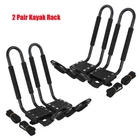 2 Pairs Kayak Roof Rack Carrier Boat Ski Surf Mount Cross J-bar Us New. Price: $43.99.