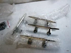 4PACK Boat Marine Stainless Steel 4.92" Trimline Cleat Flat Top Dock Deck Rope New. Price: $40.20.