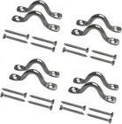 Pcs Stainless Steel 3/8" Pad Eye Straps For Bimini 1.5" X 2" Inches, Silver New. Price: $11.94.
