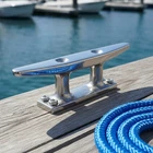 Open Base Dock Cleat Set, 5 Inch Stainless Steel With Installation Accessories New. Price: $37.91.
