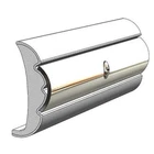 Taco Rigid Vinyl Flex-core Rub Rail 1.58" .635" Frosty White 60 V21-9959WHC New. Price: $190.99.